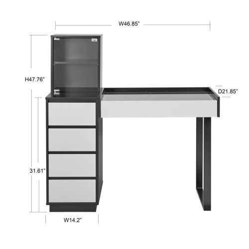 20232901BG 5 Drawers cabinet with metal leg Sized image