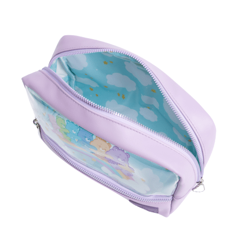 CB Rainbow Cosmetic Pouch Inside