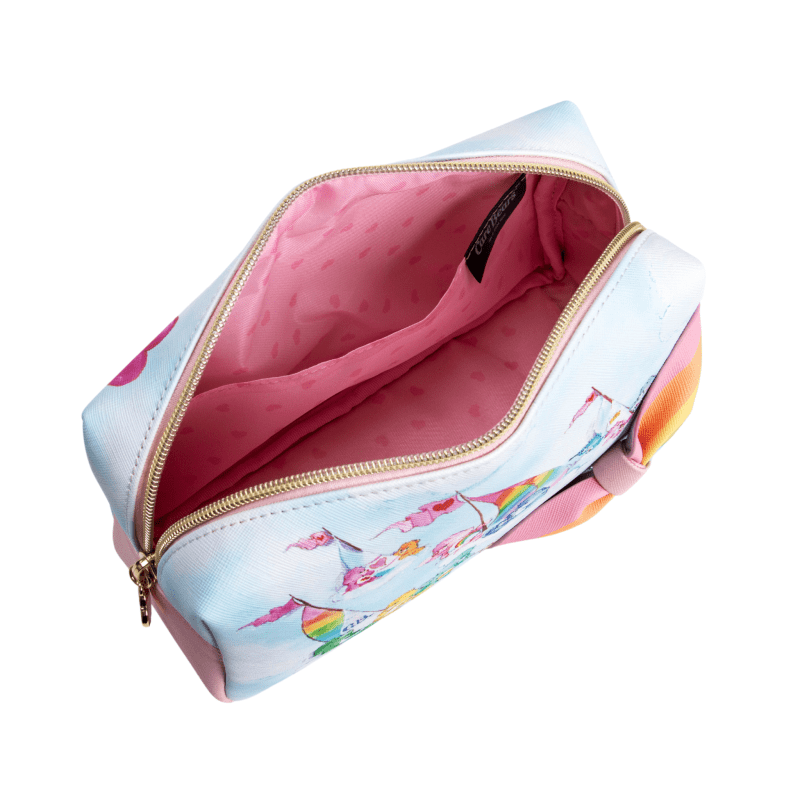 CB Rainbow Makeup Pouch Inside