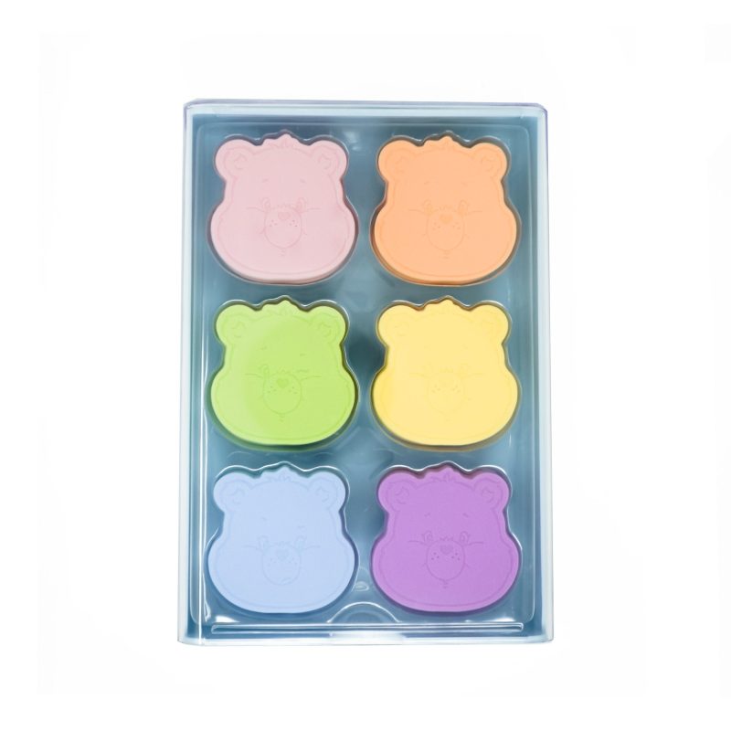 Care Bears 12 pc. Sponge Tray Set IVBT CB01 12PC LBLU FRONT