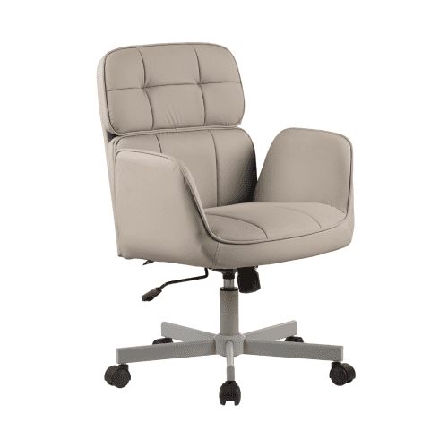 CristySwivelVanityChair IVFC CRIW255 CRM F1