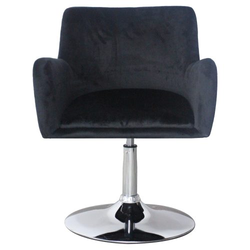 Fiona Pleated Swivel Black 1