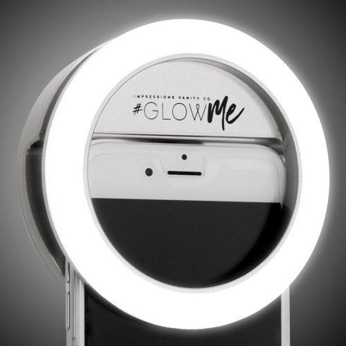 GlowMe USB LED Selfie Ring Light Shimmery Silver 02 94847098 4541 4a7a 9150 1023ca46229d