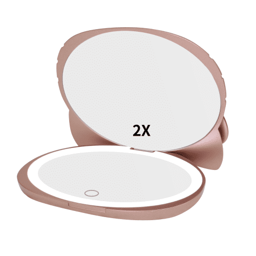 HK Kawaii Compact ROSEGOLD Inside