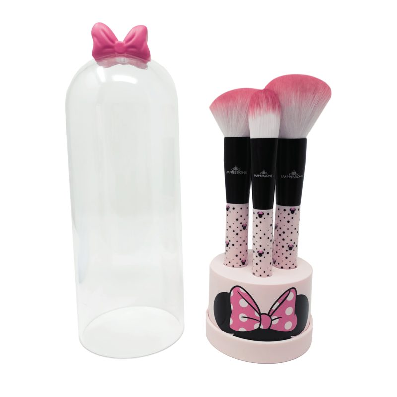 IVBT MINPNKGIF02 PNKBK Minnie Mouse Perfectly Pink Bell Jar Gift Set SEP 8b3c4093 f4b6 4c16 94f9 4606d348c24d