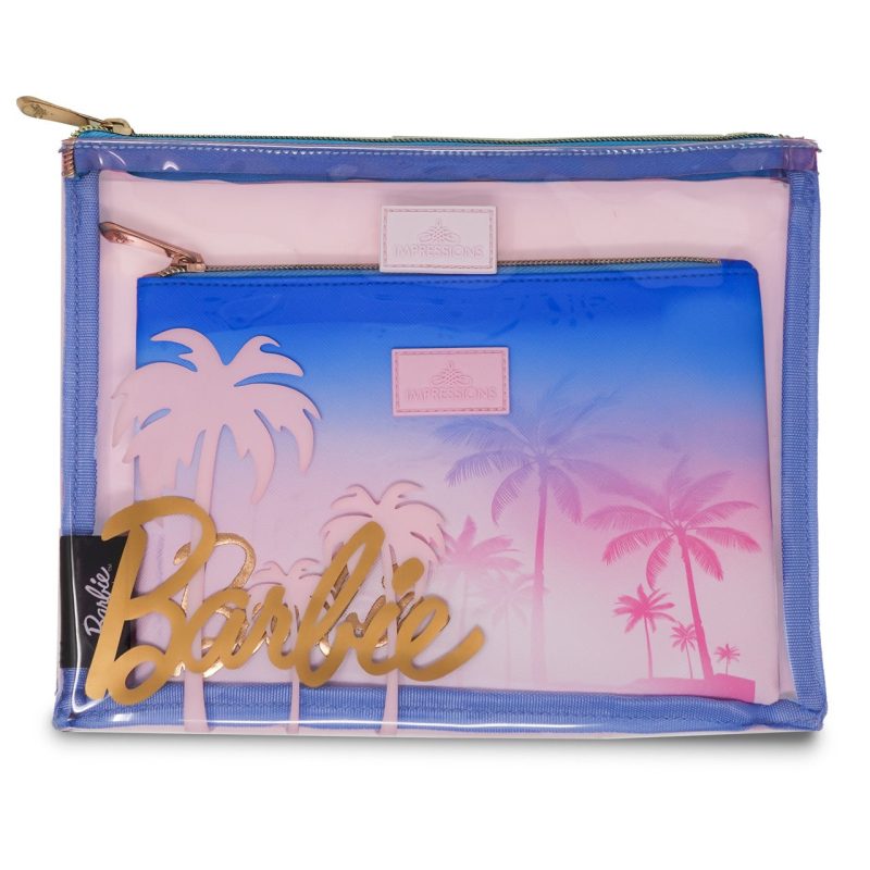 IVCS BBBDSPOU BLUPK BARBIE BEACH DREAMS SLIM POUCH SET FRONT TOGETHER