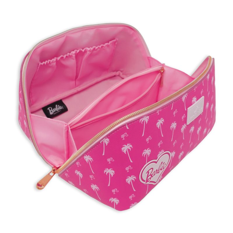 IVCS BBUFLDTRVL MTA BARBIE UNFOLD TRAVEL MAKEUP BAG QT OPEN