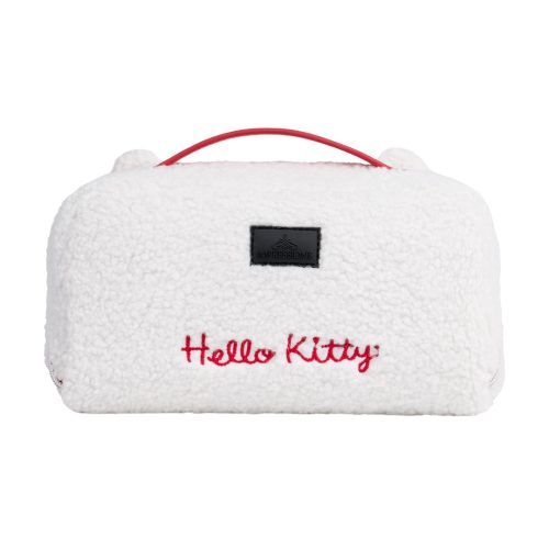 IVCS HKUFLDTRVL OWHT HELLO KITTY UNFOLD TRAVEL MAKEUP BAG back