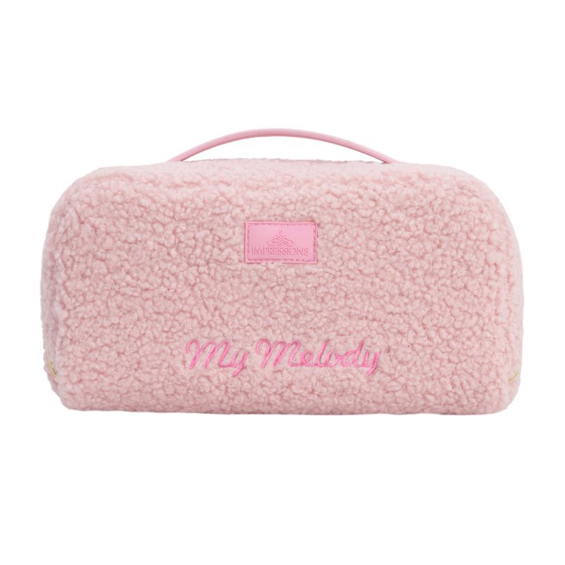 IVCS MMUFLDTRVL DRS MY MELODY UNFOLD TRAVEL MAKEUP BAG back