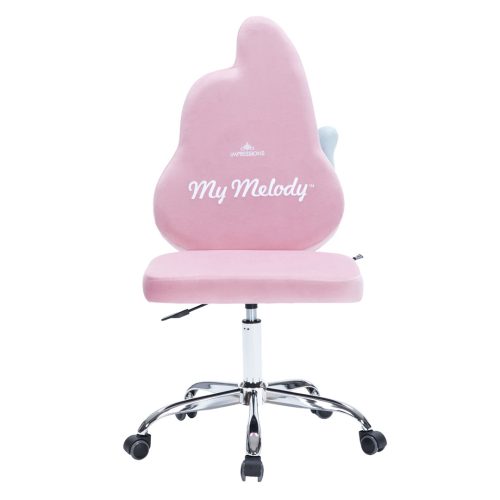 IVFC MM230 LPNK MY MELODY KAWAII VANITY SWIVEL CHAIR FRONT