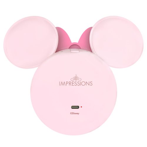 IVMC MINBOWRM427 PNK Minnie Mouse Bowtiful LED Compact Mirror back