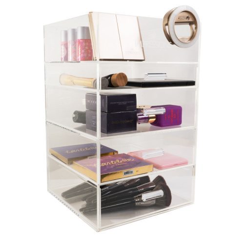 Impressions Vanity 5 Tier Open Top Acrylic Makeup Organizer 003