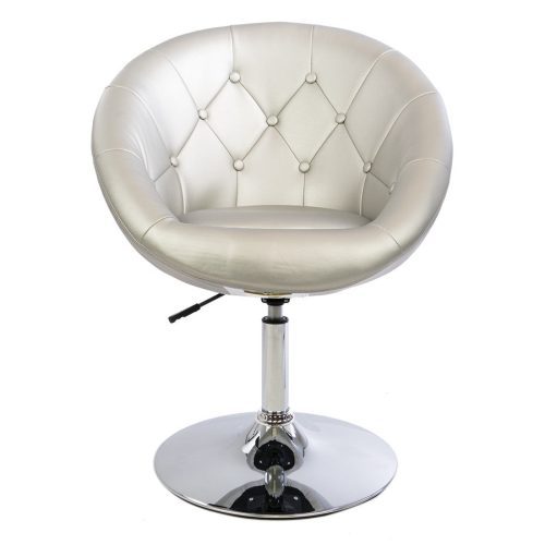 Impressions Vanity Tufted Round Swivel Chair 007