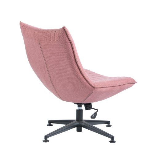 LISA VANITY CHAIR IVFC LSFS31 1 PNK QT BACK