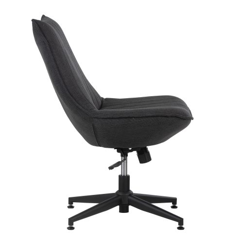 Lisa Vanity Chair IVFC LSFS31 1 GREY side