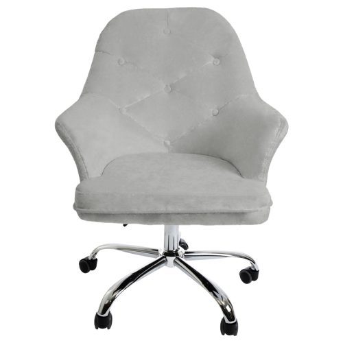 MICHELLETUFTEDVANITYCHAIR COOLGREY 1