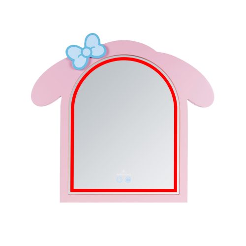 MMArchRGBTabletopMakeupMirror IVMM MMLV117 PNK Pink F4