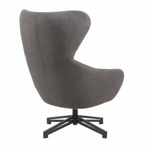 Serena VANITY CHAIR IVFC SERFS55 DGRY QT RIGHT BACK