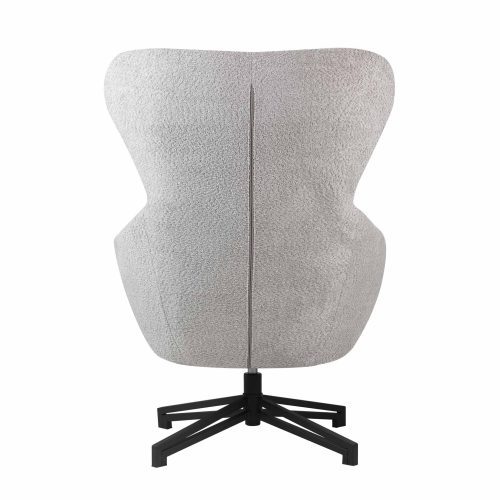 Serena VANITY CHAIR IVFC SERFS55 LGRY BACK