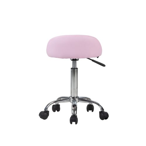 Shauna VANITY STOOL IVFC SHA265 PNK BACK