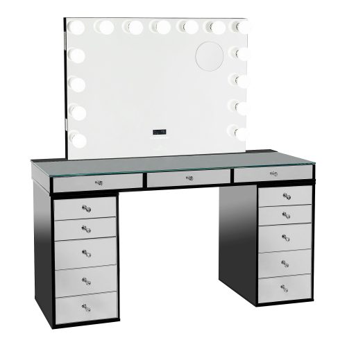 SlaystationPro2.0 Mirrored5Drawer Black PremierProBT