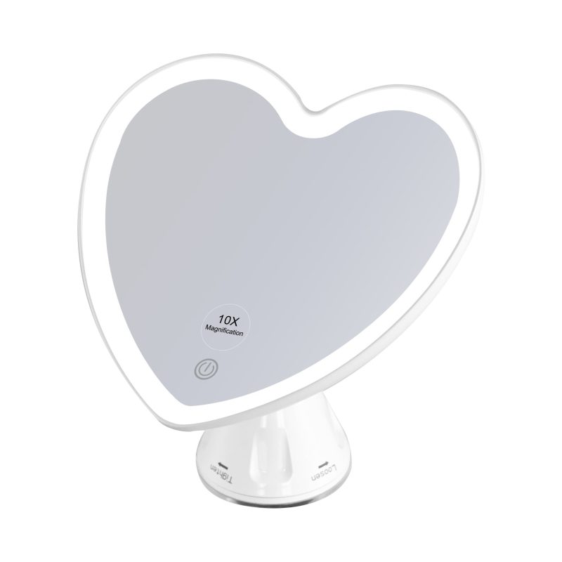 Sweetheart10xMagLEDMirror IVMM SWEETBM2419 WHT FL2