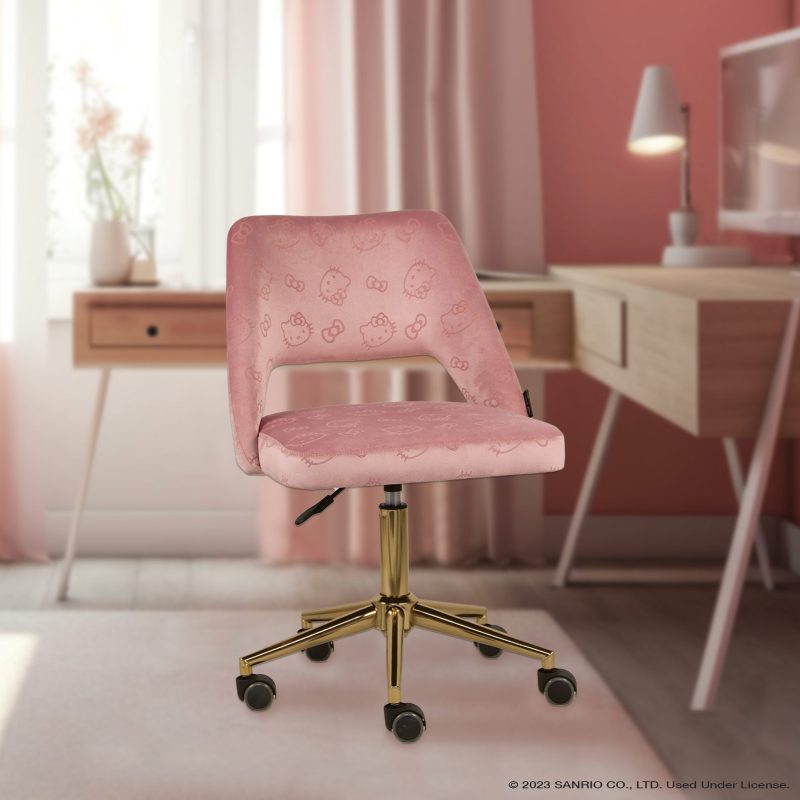 Swivel Chair Lifestyle pink