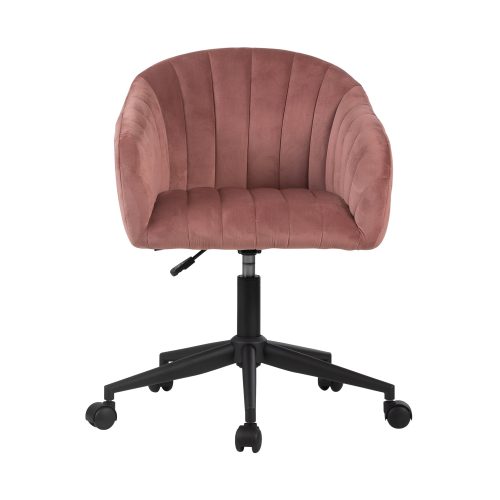 Taylor SWIVEL VANITY CHAIR IVFC TAY9200 PNK FRONT