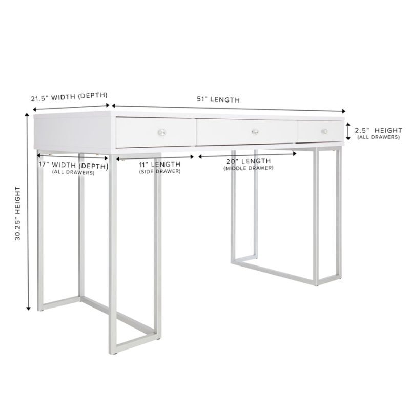 celeste vanity table