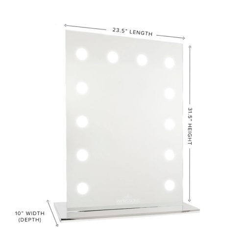 hollywood mirage 2 led vanity mirror