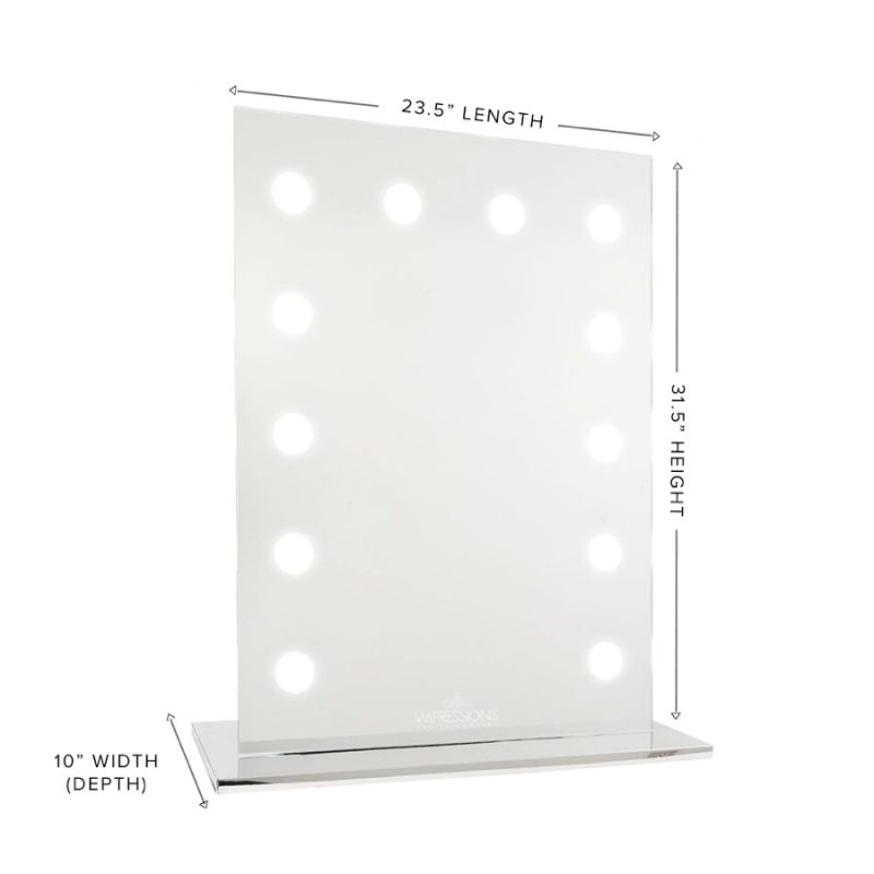 hollywood mirage 2 led vanity mirror