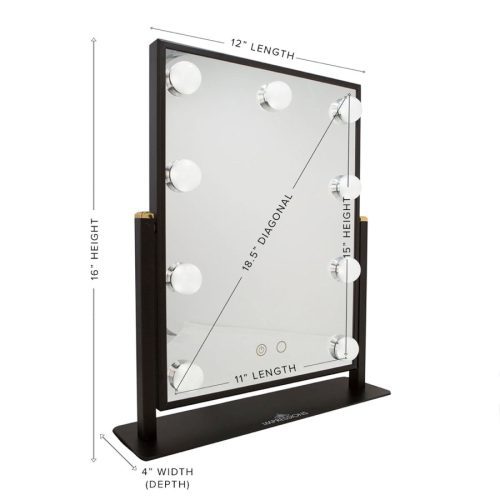 hollywood touch duotone led mirror