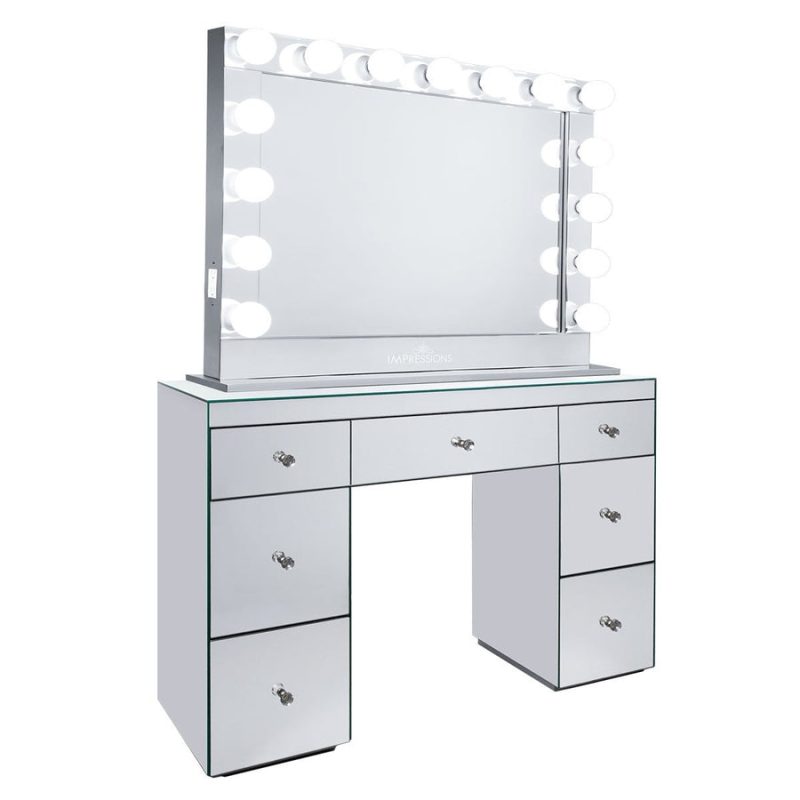 impressions vanity abby vanity table hollywood reflection pro mirror 47a40170 7c6b 4ac9 b05b 2863906a3ddd