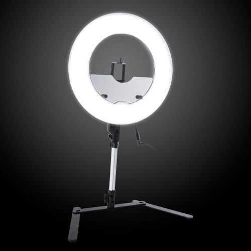 impressions vanity desktop led vanity studio ring light dark