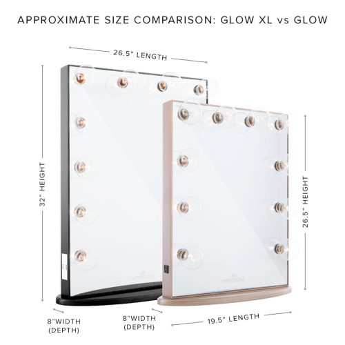 impressions vanity hollywood glow vs glow xl