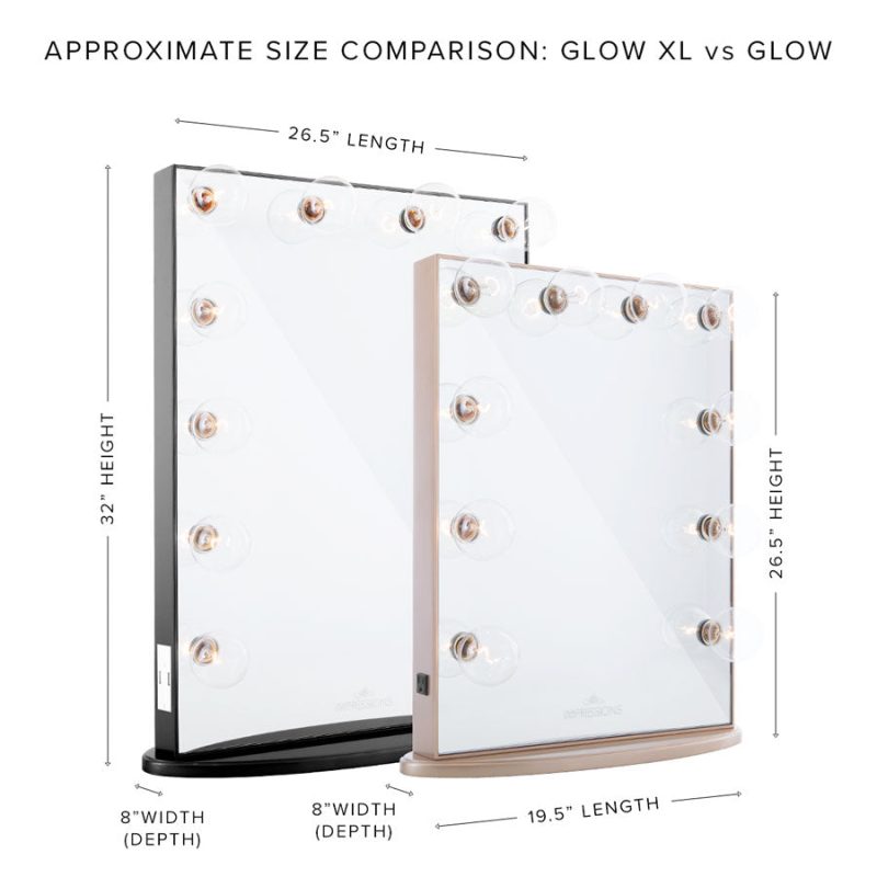 impressions vanity hollywood glow vs glow