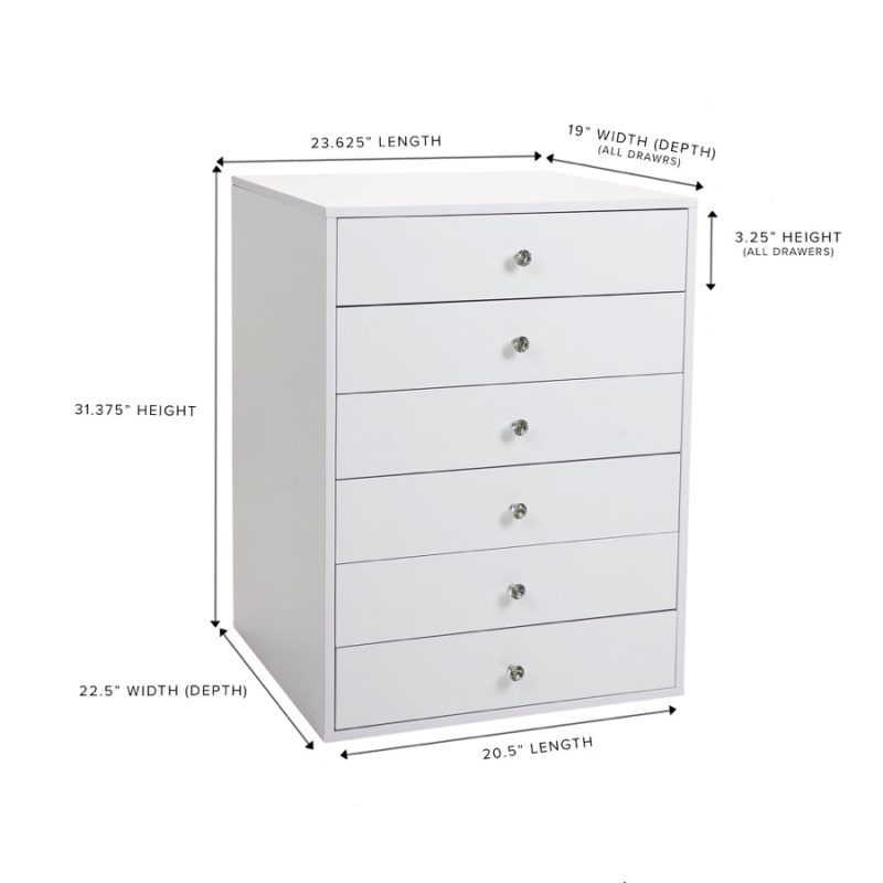 slaystation 6 drawer chest