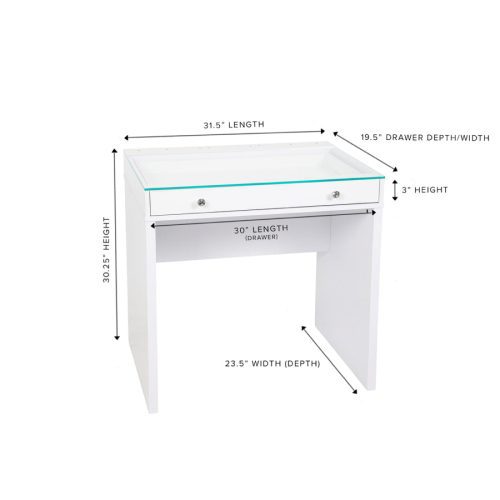 slaystation mini vanity table