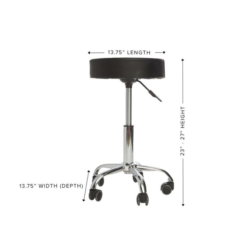 swivel vanity stool w adjustable height