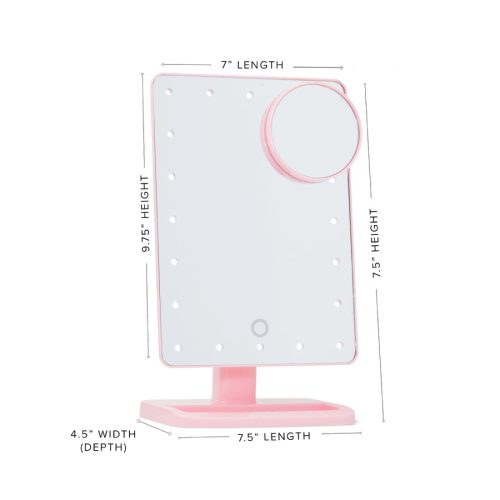 touch xl dimmable makeup mirror